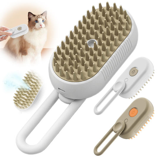 Lovely Caves Cat Steam Grooming Brush