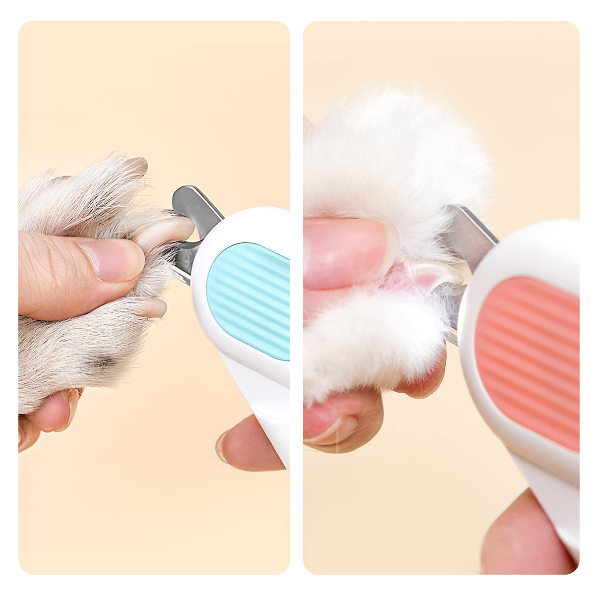 Lovely Caves Extra Large LED Light Cat Nail Clipper with Nail File