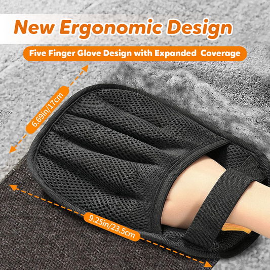Lovely Caves Finger Electrostatic Pet Hair Removal Glove