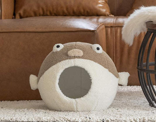 Ballonfish cat cave, Cat Bed, Four Seasons Universal Cat Nest, Foldable Cat Nest, Small Kennel Cattery, Cat Supplies, Pet Cat Nest - Lovely Caves