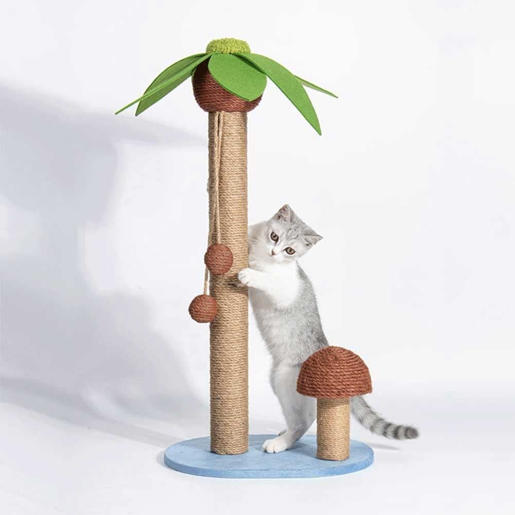 cat scratcher palm tree Lovely Caves 28.3in Coconut Palm Tree Cat Scratching Post