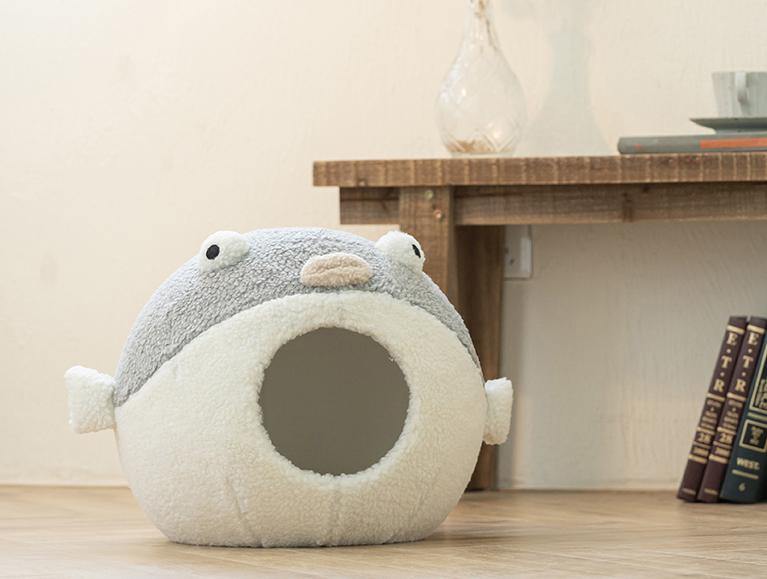 Ballonfish cat cave, Cat Bed, Four Seasons Universal Cat Nest, Foldable Cat Nest, Small Kennel Cattery, Cat Supplies, Pet Cat Nest - Lovely Caves