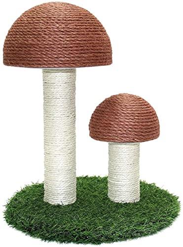 Lovely Caves 14.2-in Mushoom Cat Scratching Post - Lovely Caves